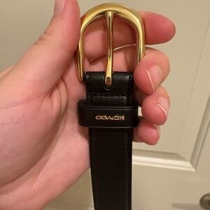 Coach Leather Belt